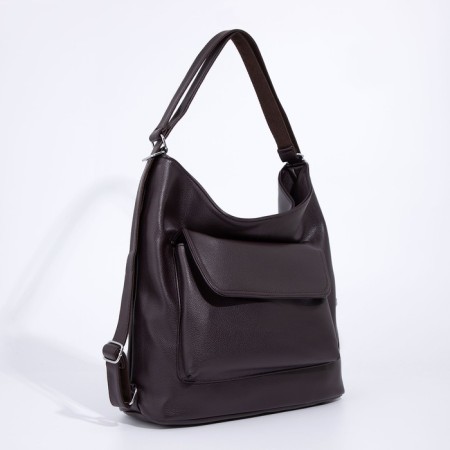 Love bag with lightning, brown color-2