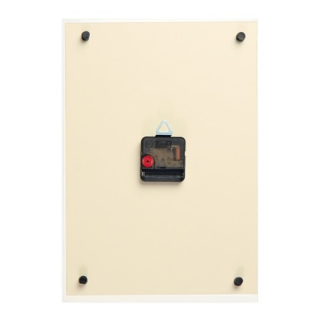 Carty clock is wall-mounted, interior "gray vase", silent, 25 x 35 cm-2