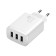 Network charger Baseus, 3USB, 3 A, 17W, white