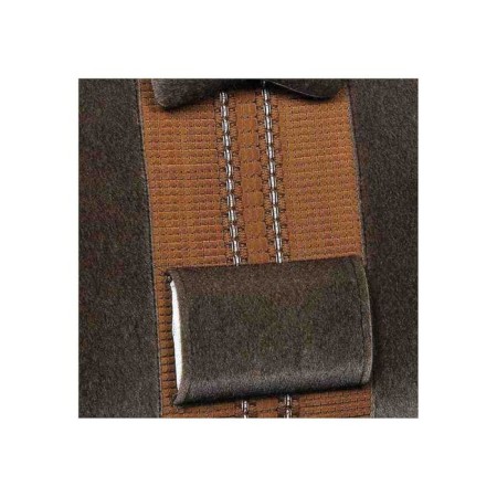 Covers of the seat fur artificial 2 items. SkyWay Arctic brown with back support-1
