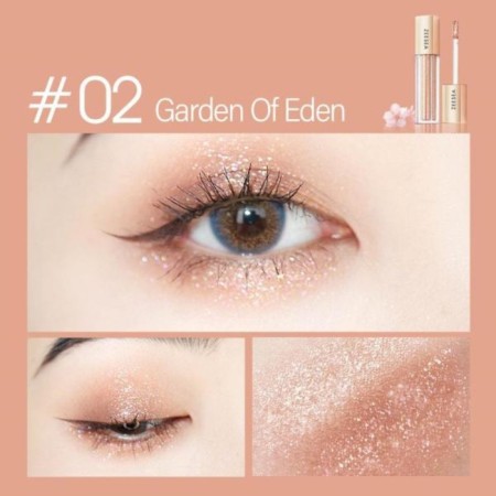 Eye Eye Creamy Zeesa Glitter Liquid Eye Shadow, tone 02, 2.8 g-1