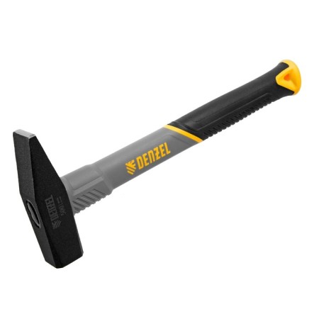 Denzel 10485 locksmith hammer, TPR coating, Fiberglass handle, 500g