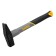 Denzel 10485 locksmith hammer, TPR coating, Fiberglass handle, 500g
