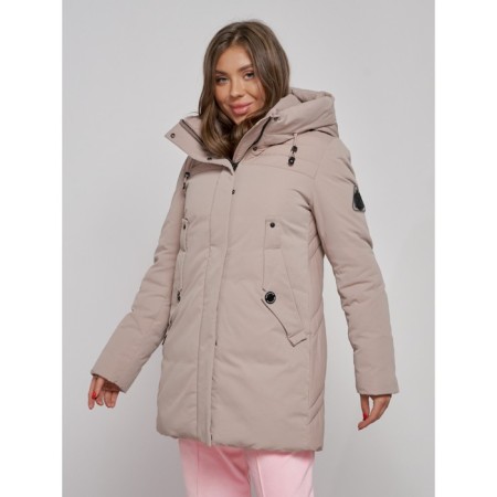 Winter jacket, size 42, brown color-8