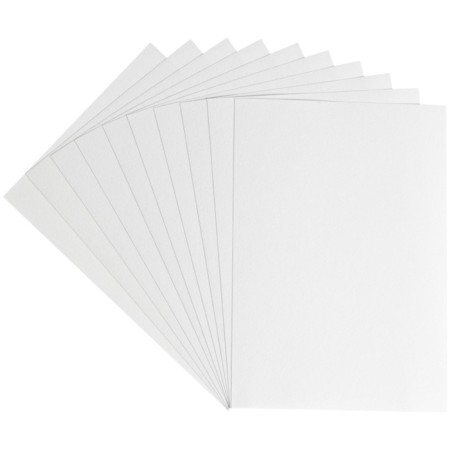 Watercolor paper in the A4 folder, 10 sheets, gamma "Studio", 200 g/m2, middle grain-3