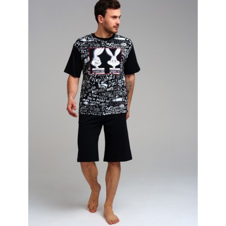 Pajama for men PlayTode: T -shirt and shorts, size XL-2