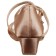 Dance rating shoes for girls, model 161kd, satin, size 35