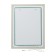 Highlight mirror, in the baguette, light gold, wall, 60x80 cm