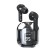 Wireless headphones Air31, TWS, vacuum, BT 5.0, 45/230 mAh, transparent, black