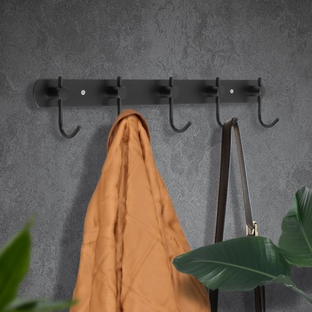 Cappio CVP004 hanger, metal, five -rose, black color