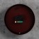 Wall clock, series: city, "Paris", d = 23 cm, burgundy rim
