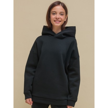 Children's sweatshirt, height 134 cm, black color