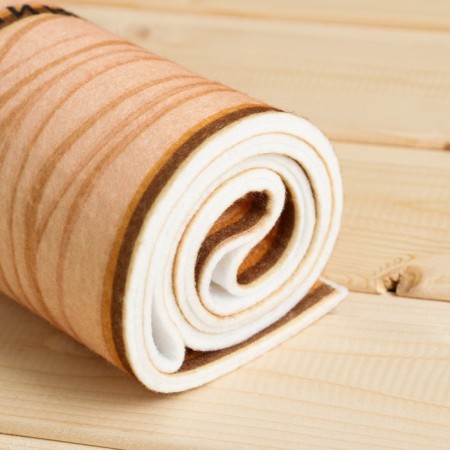 The rug-lane for the bath "The queen has no shortcomings", beige, 150 x 50 cm-4