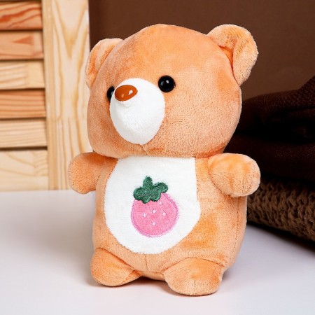 Soft toy "Bear", with a berry, 20 cm-1