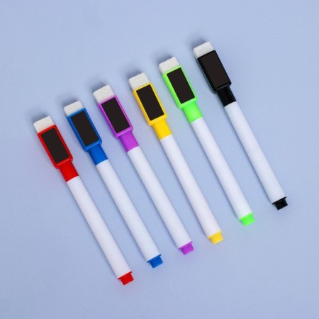 Water -based color marker, with a magnet, set of 6 pcs.-5