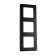 Frame Legrand Inspiria, 3 Post, Anthracite