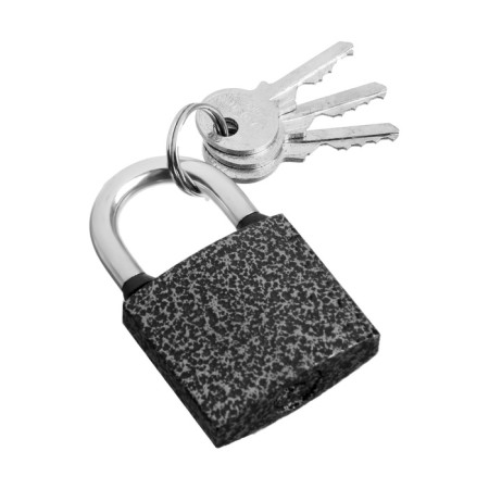 Lockland hinged lock with a 38 mm moisture -proof arise