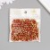Decor for creativity Plastic "Ball with faces. Golden red" set 30 grams d = 0.6 cm