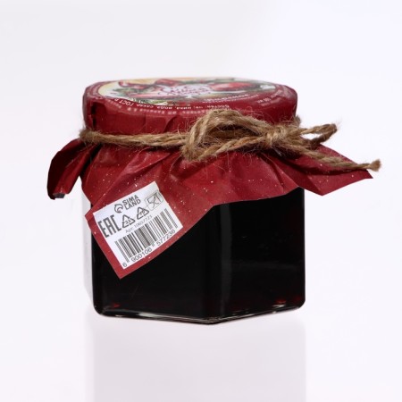 New Year. Jam of the "Magic New Year" from mountain blueberries, 100 ml-2