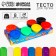 Modeling dough, 8 colors, 50 gr.