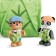 Game set of Hape "It's time to walk", "Ecoping"