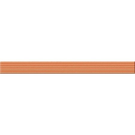 Glass Brill Sunrise SU7H421, Orange, 440x40 mm