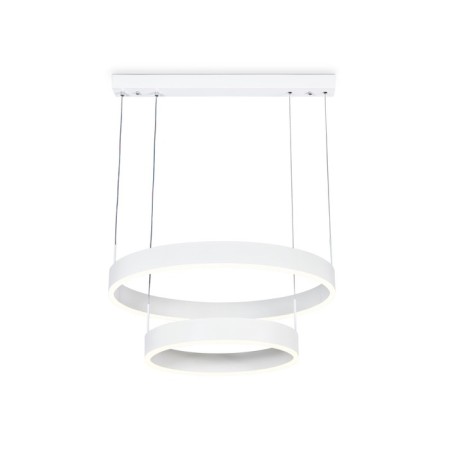 LED LED suspension with Ambrella Light, Original, Fa6611, LED, 85 W, 6375LUM, 3000-6400K, white matte color.