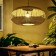 Ceiling Lamp from the rattan "Pearl", 1 × 120 W, E27, 80 × 80 × 40 cm