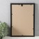Photo frame Plastic "Modern" 21x30 cm, black