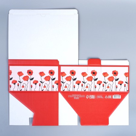 Box Gift team, packaging, "Happy Spring", 26 x 19 x 10 cm-8
