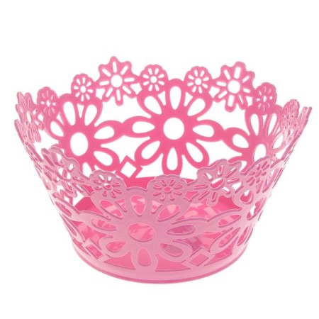 Vase for bread and fruits "Flowers", d = 22 cm, color mix-5