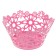 Vase for bread and fruits "Flowers", d = 22 cm, color mix
