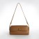 Bag Women's Messenger on the Textura valve, average size, brown color