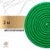 Crap for rhythmic gymnastics Grace Dance, 3 m, green color