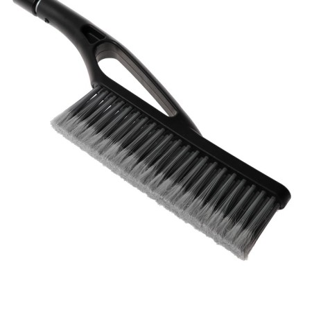 Brush STRICOM TORSO, 69-88 cm, with a scraper, telescopic, soft handle, gray-3