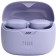 Enterrained JBL Tune Buds headset Purple Bluetooth wireless in the auricle