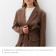 Women's jacket Minaku: classic brown color, rr 42-44