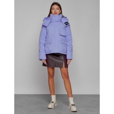 Winter jacket, size 42, purple color