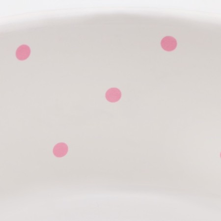 Ceramic bowl "Princess" 400 ml 13 x 5.5 cm, pink-5