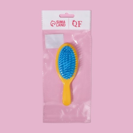 Comb - mini massage, 4.5 × 13 cm, MIX drawing-5