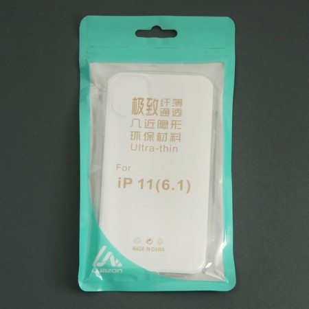 Luazon case on iPhone 11, silicone, thin, transparent-2