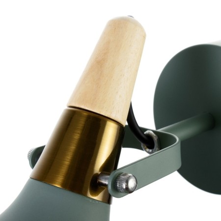 Bra "Lola" E27 40W green 25x16x25cm-5