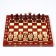 Chess Polish wooden large Madon "Ambassador", 54 x 54 cm, King H-12 cm