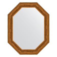 Mirror in the baguette frame, trained bronze 99 mm, 79x99 cm