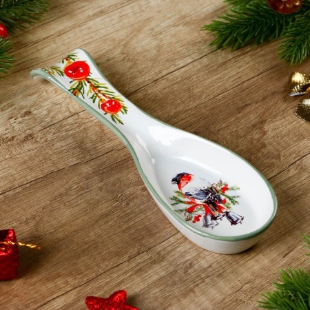 New Year. Standing under the spoon "Snegier", 7 x 22.3 cm-1