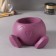 Interior subject "ball smile" 6.3*12cm lilac