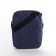 Youth bag with a zipper, blue color
