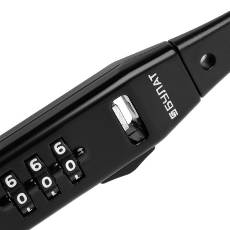 The castle is hinged, code with stainless steel. cable, Bulat Sun 455 ns (11*530), black color-6