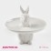 Cake for cakes "Kroll", 18 × 18 cm, white color