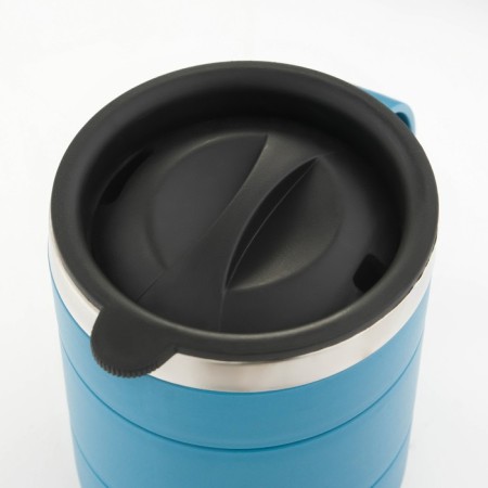 Thermal circle, 450 ml, campaign "Master K", retains heat 2 hours, 11 x 8 cm, blue-3